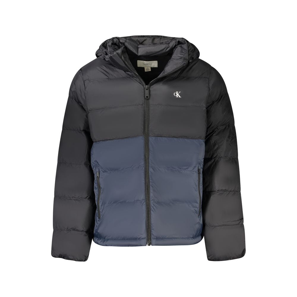 CALVIN KLEIN - VESTE HOMME NOIRE À CAPUCHE AMOVIBLE | COLLEKT PARIS