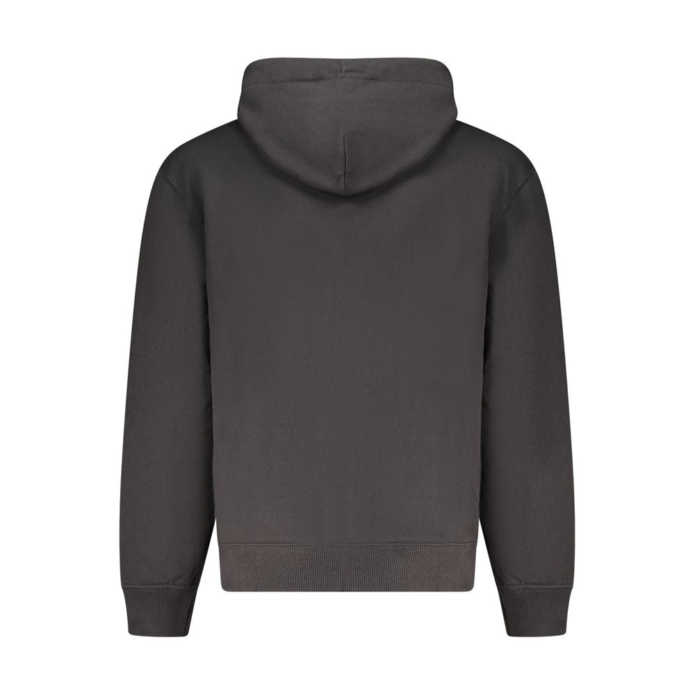 CALVIN KLEIN - SWEAT À CAPUCHE HOMME NOIR | COLLEKT PARIS