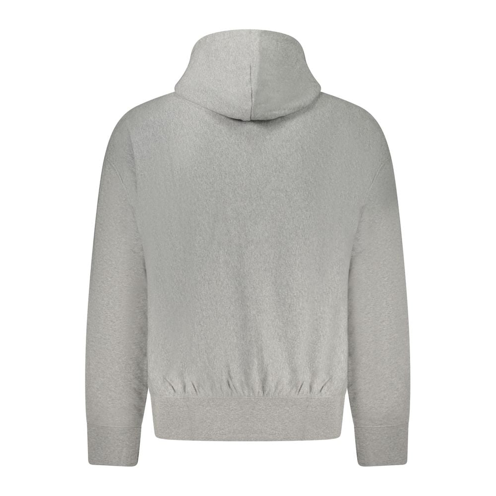 CALVIN KLEIN - SWEAT À CAPUCHE HOMME GRIS | COLLEKT PARIS