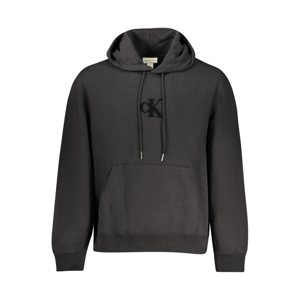 CALVIN KLEIN - SWEAT À CAPUCHE HOMME NOIR | COLLEKT PARIS