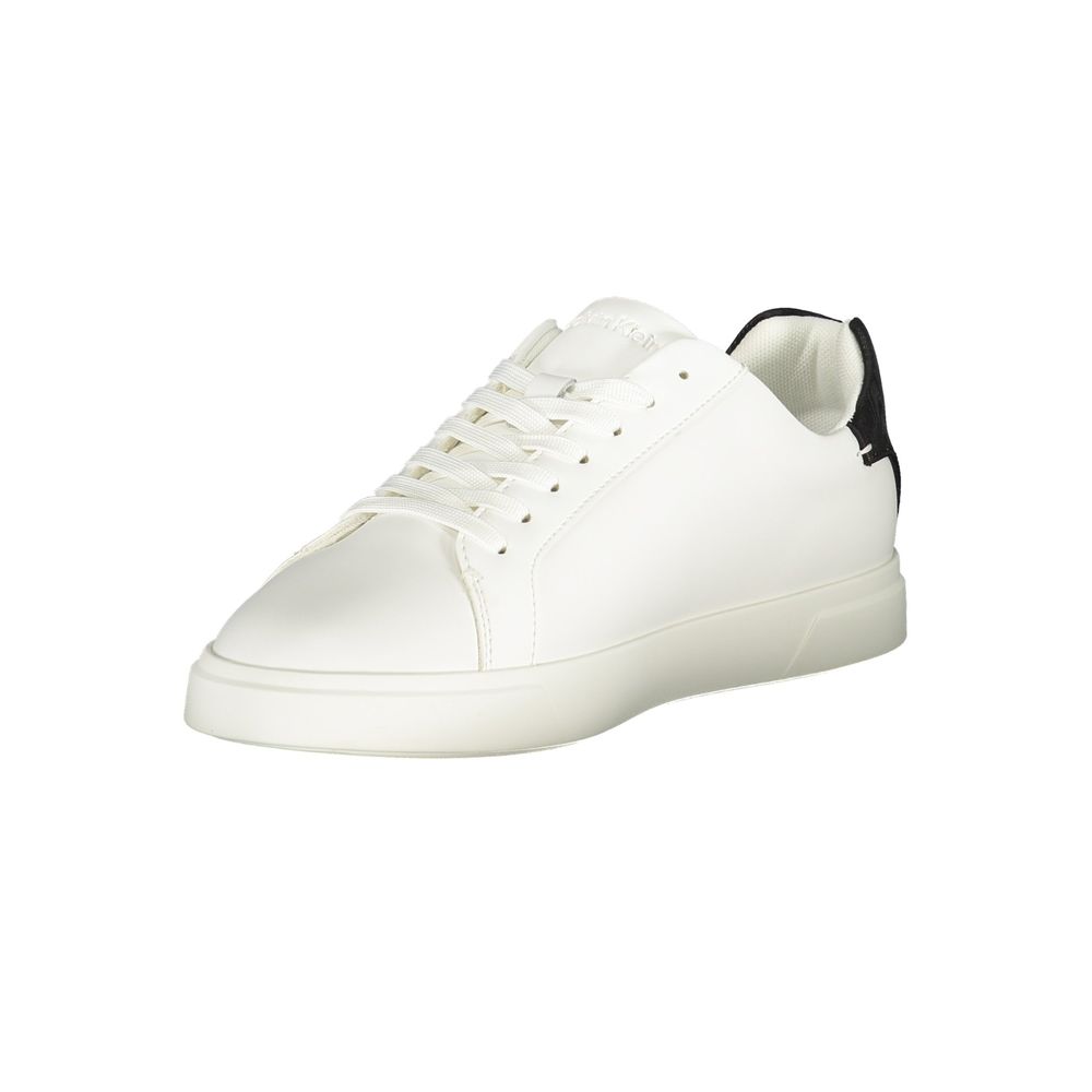 CALVIN KLEIN - SNEAKERS FEMME BLANCHES | COLLEKT PARIS