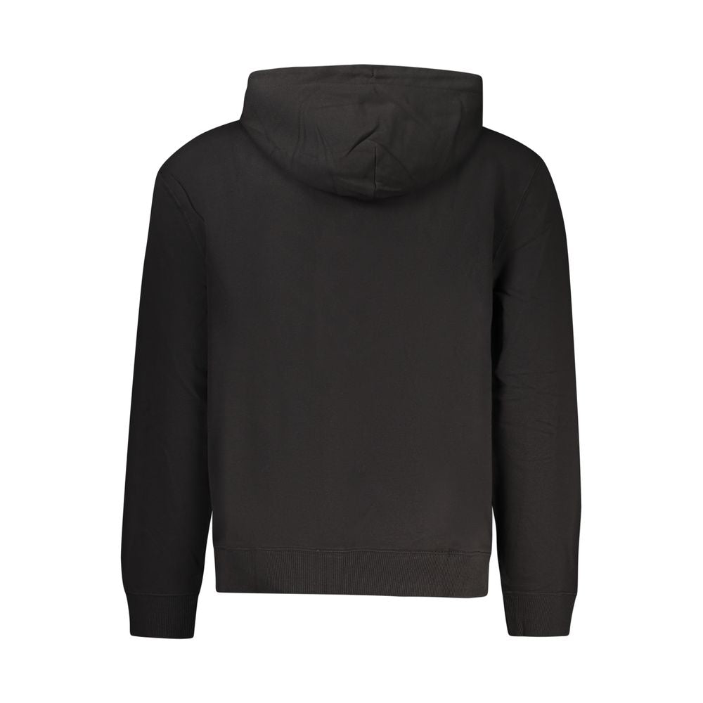 CALVIN KLEIN - SWEAT À CAPUCHE HOMME NOIR EN COTON | COLLEKT PARIS