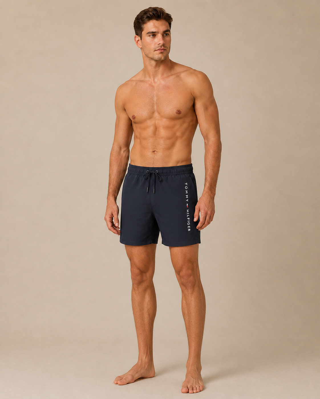 TOMMY HILFIGER - SHORT DE BAIN HOMME BLEU | COLLEKT PARIS