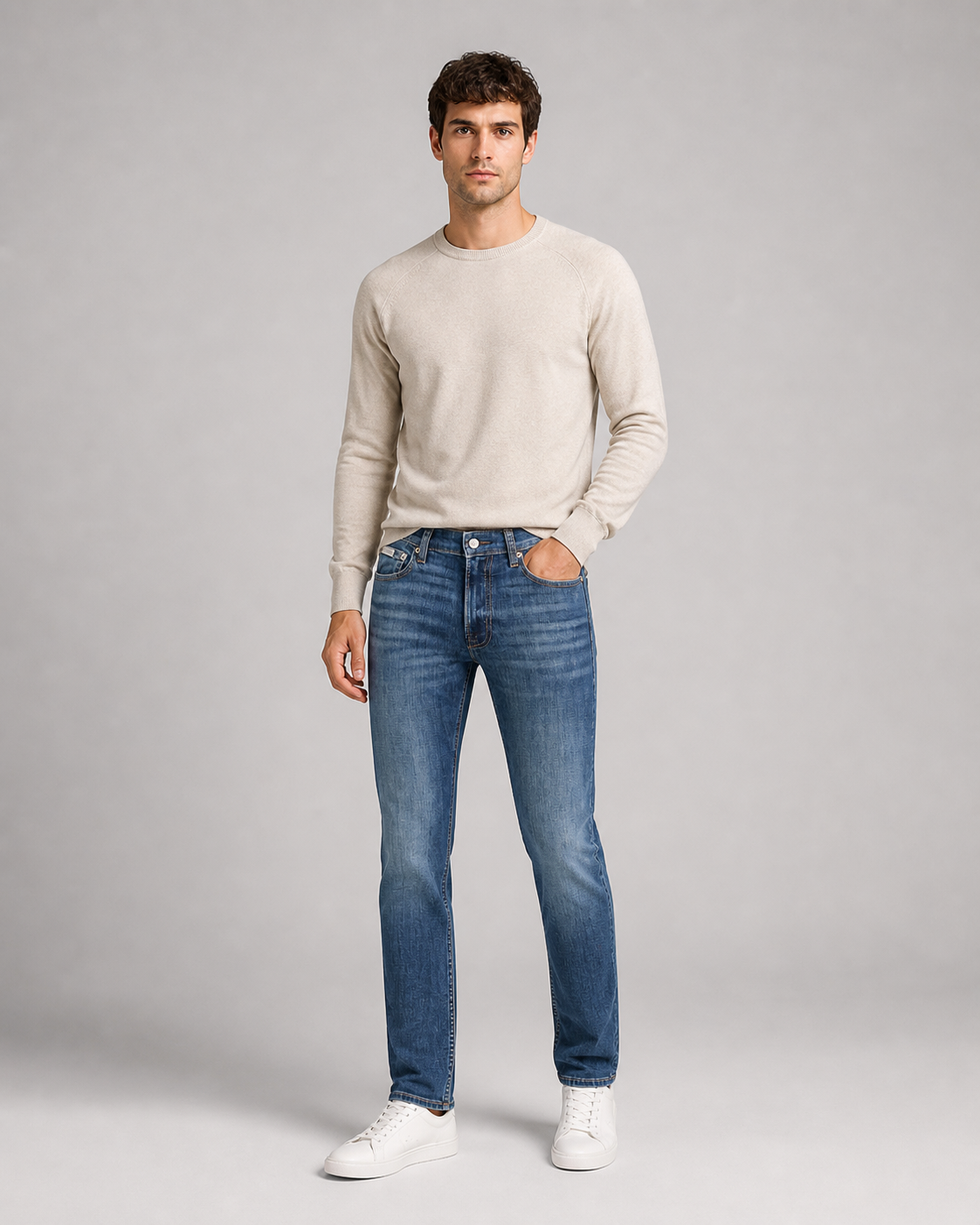 CALVIN KLEIN - JEAN SLIM HOMME BLEU | COLLEKT PARIS