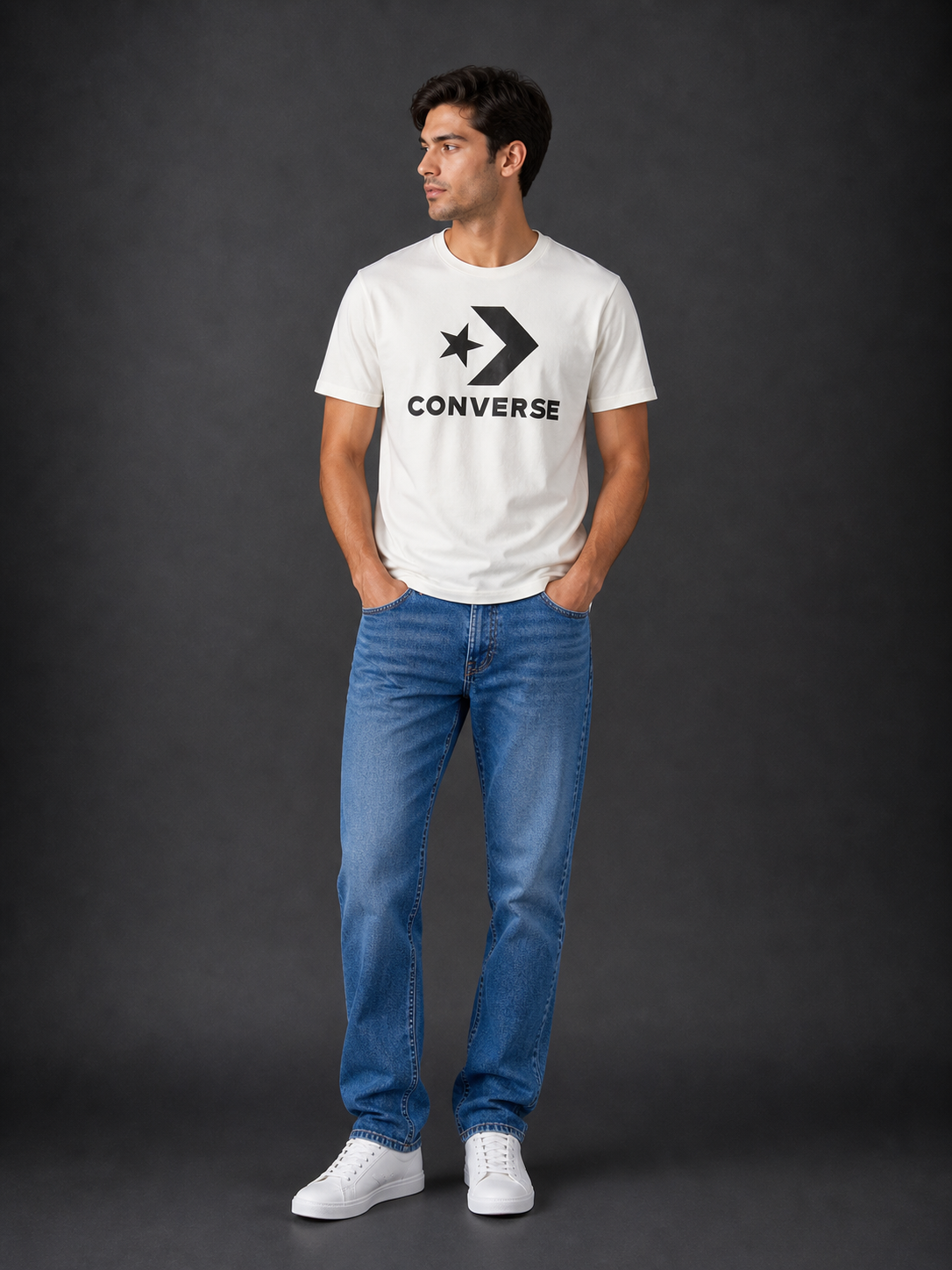 CONVERSE - T-SHIRT HOMME BLANC | COLLEKT PARIS